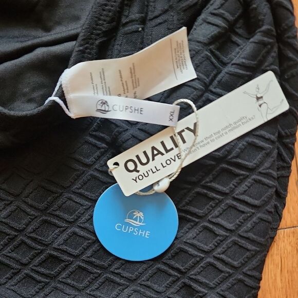 Cupshe Black Intimate Bra Soft Comfortable Swimsuit - Women's XL - Picture 2 of 5